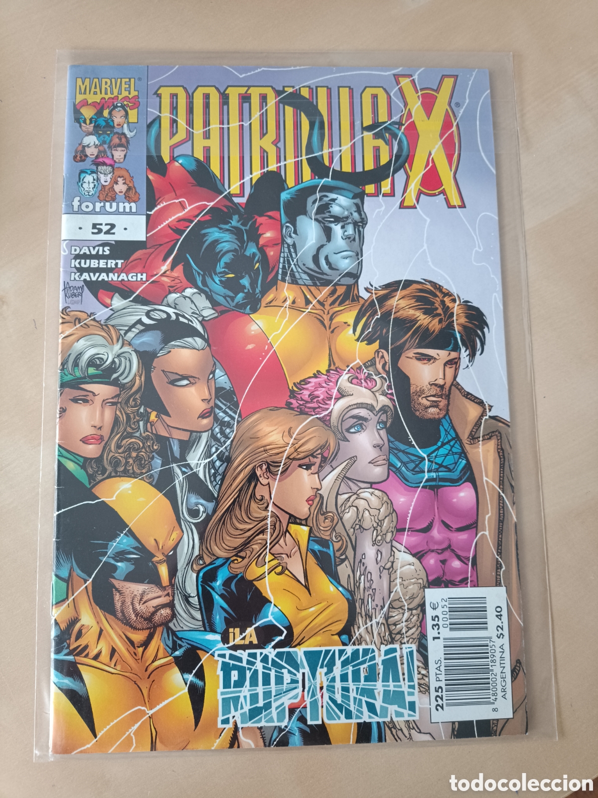 C&oacute;mics: C&Oacute;MIC PATRULLA X N&deg; 52 FORUM MARVEL COMICS &iexcl;LA RUPTURA! - Foto 1