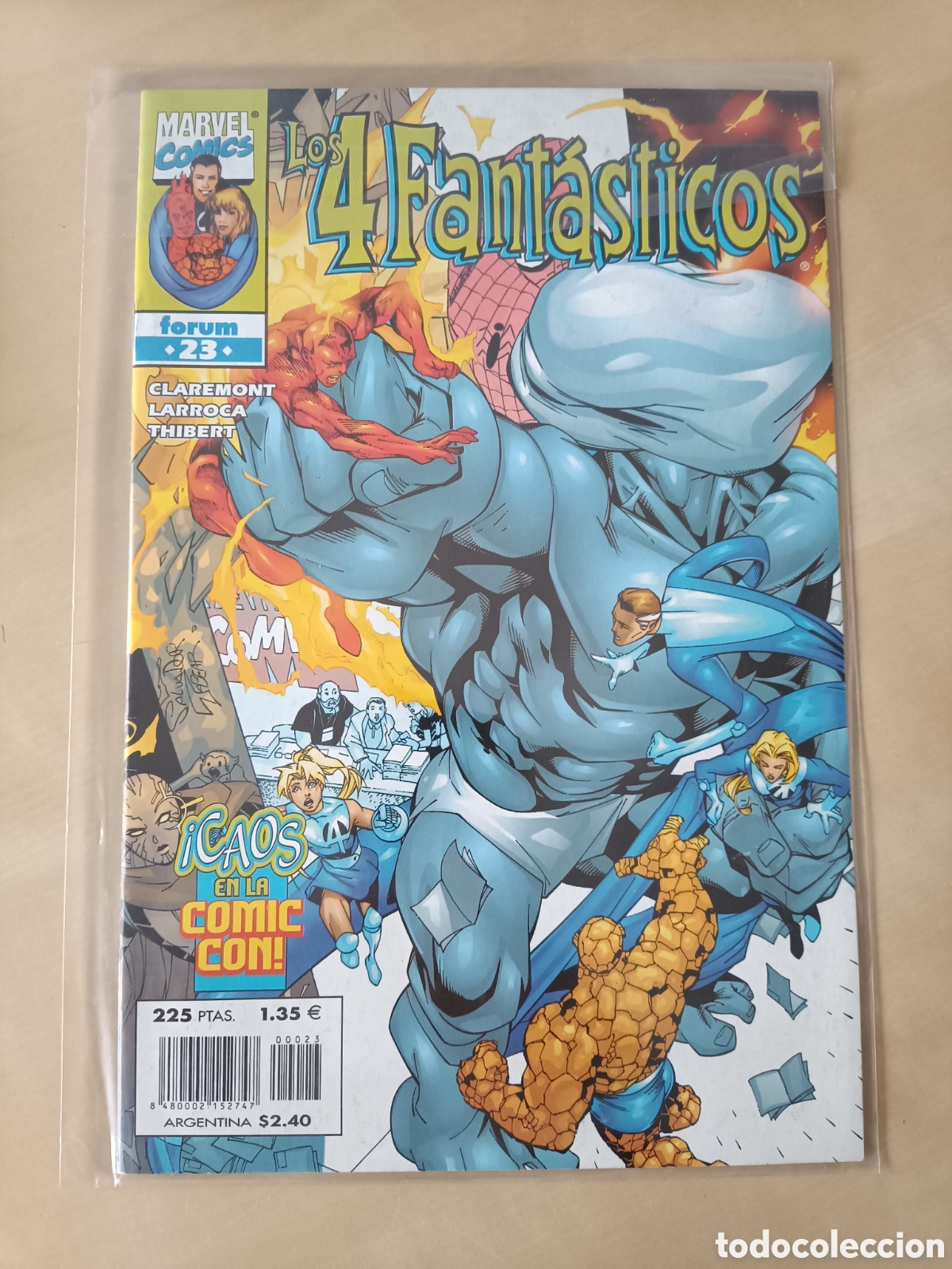 C&oacute;mics: C&Oacute;MIC LOS 4 FANT&Aacute;STICOS N&deg; 23 FORUM MARVEL COMICS &iexcl;CAOS EN LA COMIC CON! - Foto 1