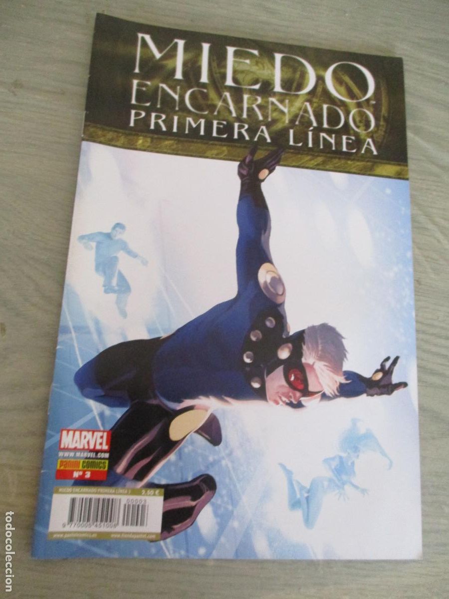 C&oacute;mics: MARVEL, MIEDO ENCARNADO, PRIMERA LINEA, N&ordm;. 3.- PANINI - Foto 1