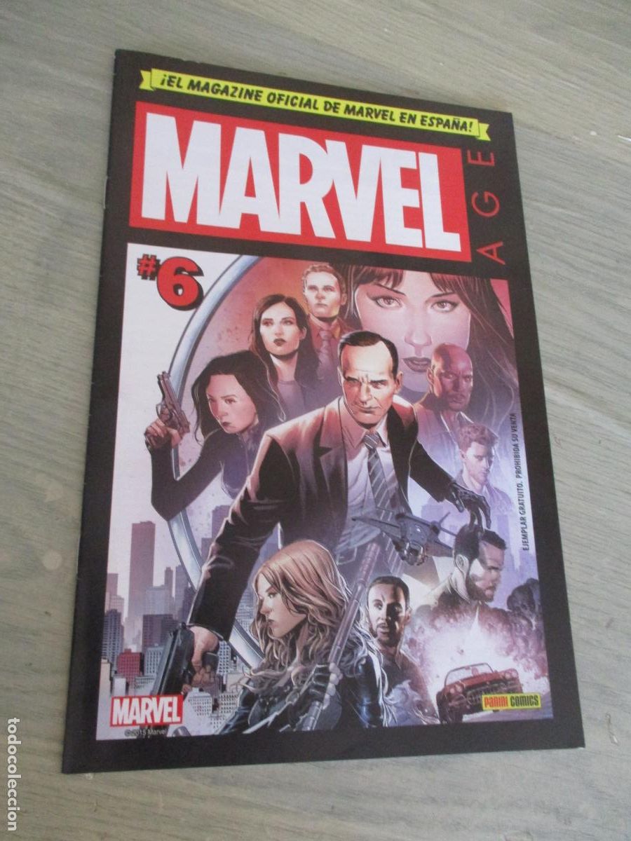 C&oacute;mics: MARVEL, EL MAGAZINE OFICIALDE MARVEL EN ESPA&Ntilde;A-6-PANINI - Foto 1
