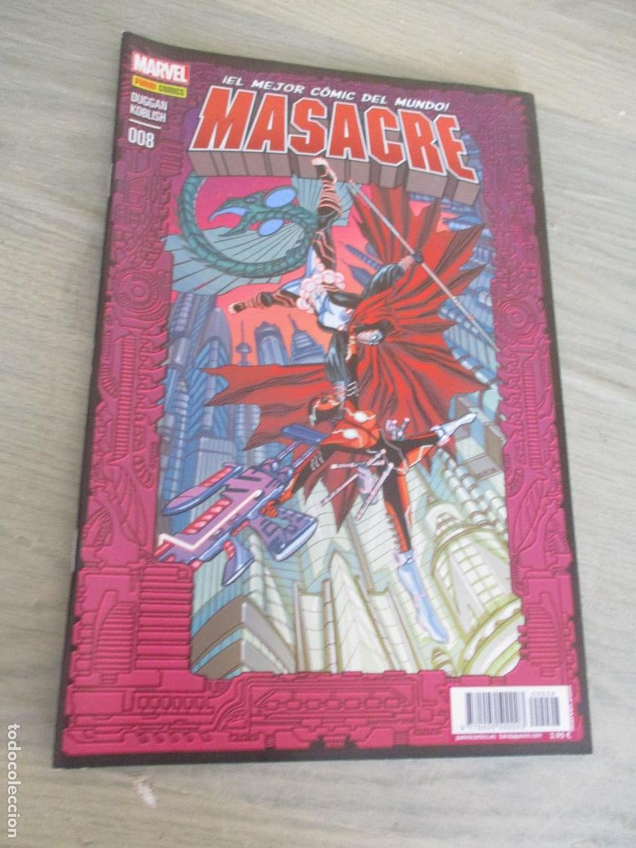 C&oacute;mics: MARVEL, PANINI, N&ordm;. 8-EL MEJOR COMIC DEL MUNDO-MASACRE - Foto 1