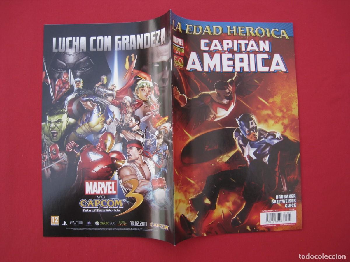 C&oacute;mics: CAPITAN AMERICA - N&ordm; 2 - LA EDAD HEROICA - PANINI. - Foto 2