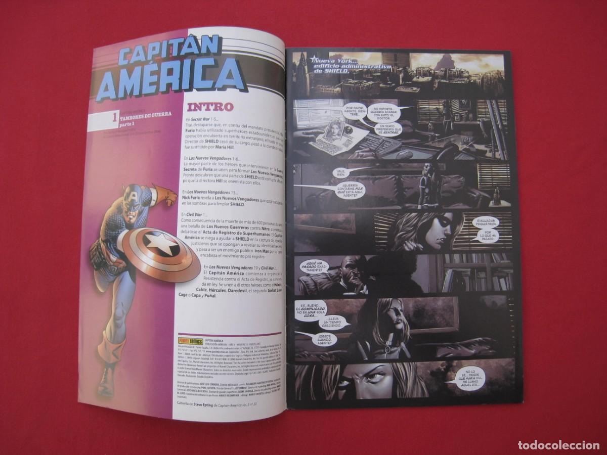 C&oacute;mics: CAPITAN AMERICA - CIVIL WAR - N&ordm; 22 - PANINI. - Foto 6