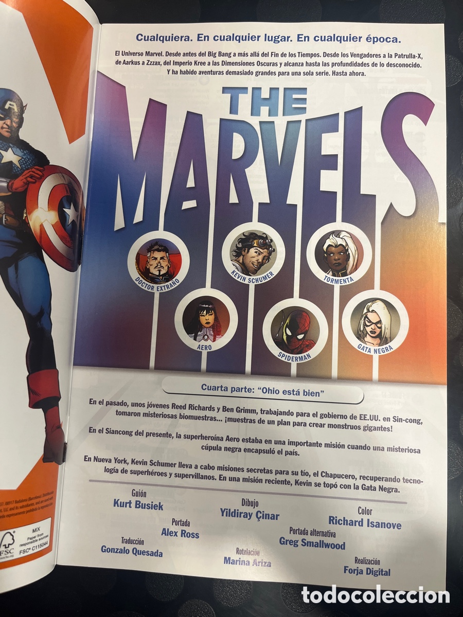 C&oacute;mics: THE MARVELS N.4 CUARTA PARTE : OHIO EST&Aacute; BIEN ( 2021/&hellip; ) - Foto 3