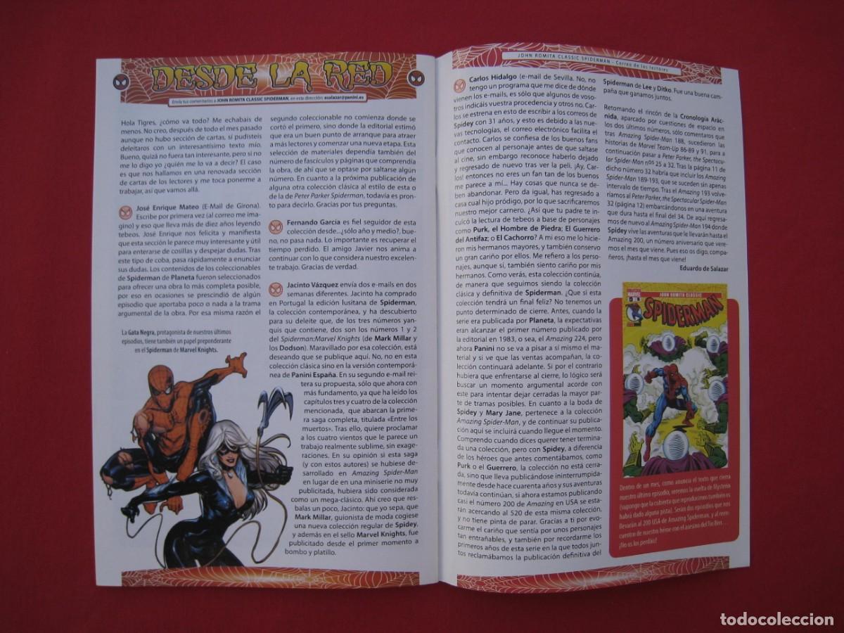 C&oacute;mics: SPIDERMAN - JOHN ROMITA CLASSIC - N&ordm; 74 - PANINI. - Foto 15