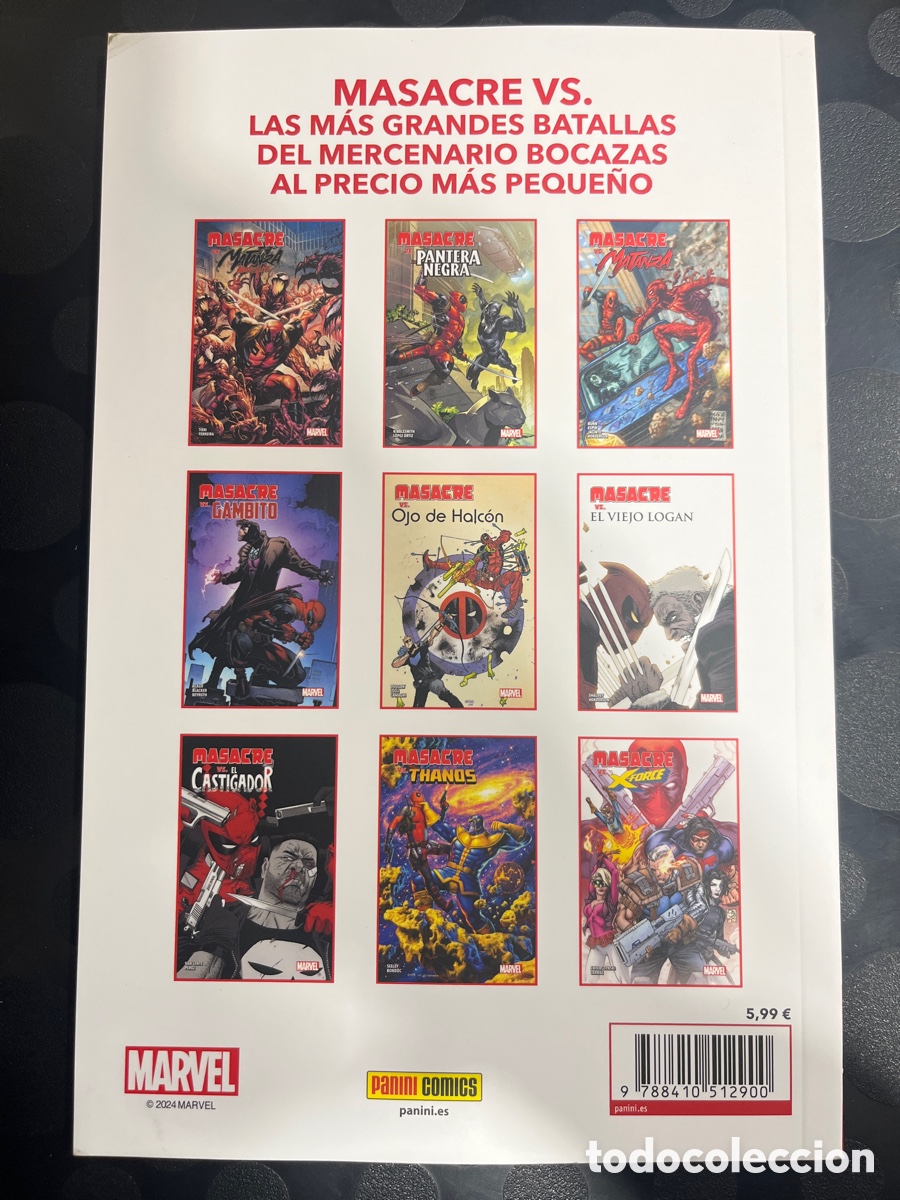 C&oacute;mics: MASACRE VS N.5 VS OJO DE HALC&Oacute;N ( 2024 ) - Foto 2