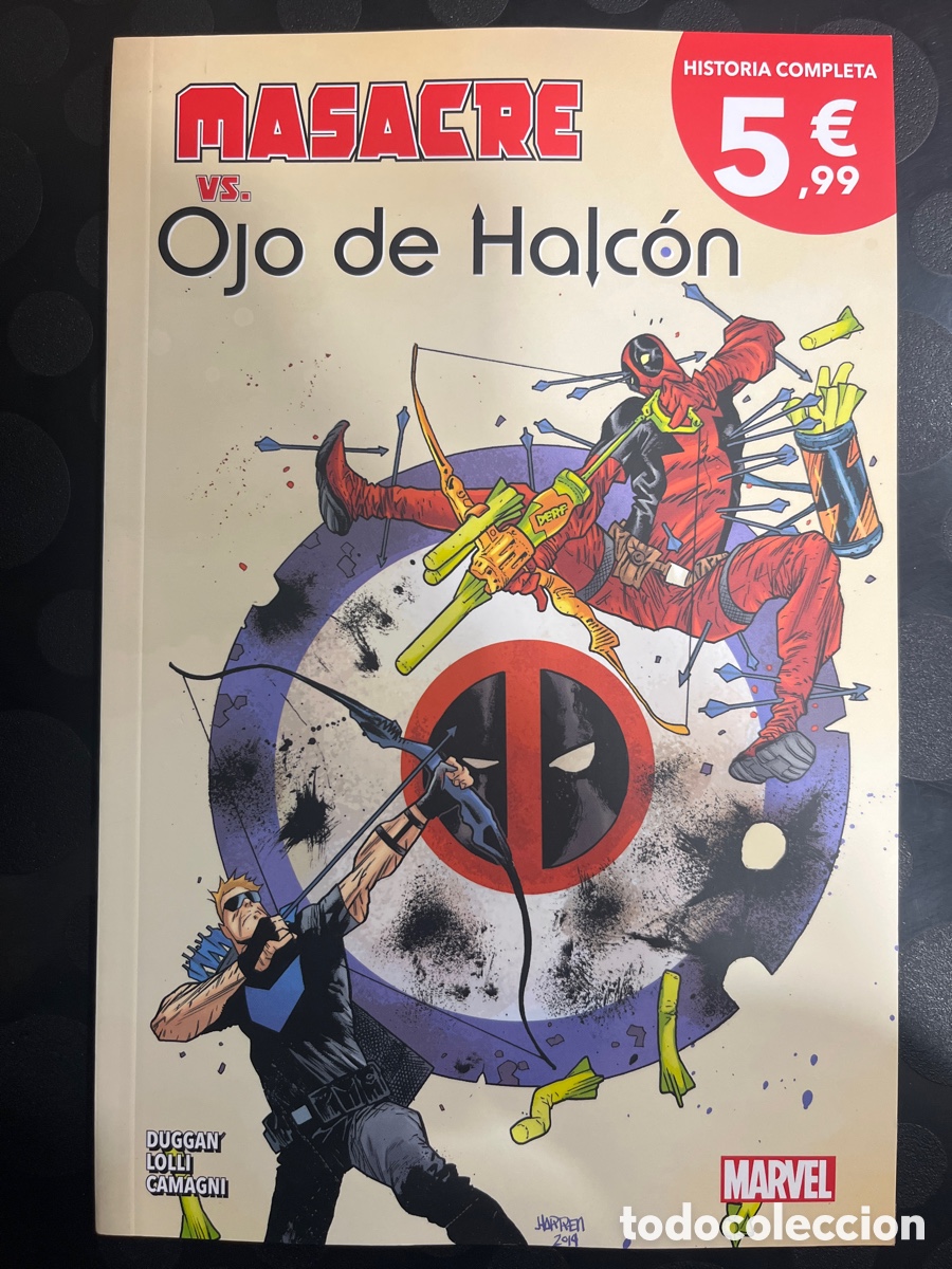 C&oacute;mics: MASACRE VS N.5 VS OJO DE HALC&Oacute;N ( 2024 ) - Foto 1