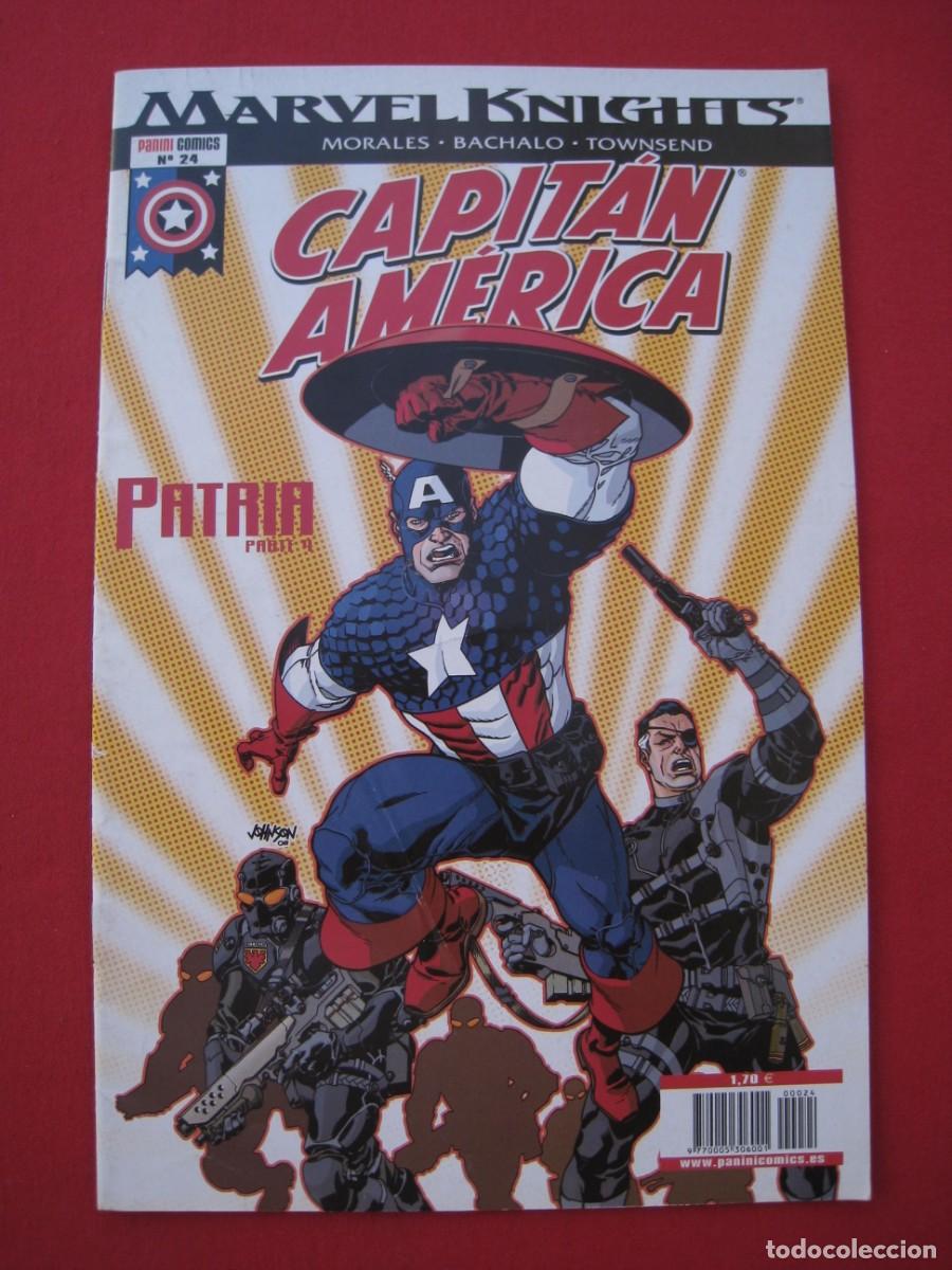 C&oacute;mics: CAPITAN AMERICA - N&ordm; 24 - MARVEL KNIGHTS - PANINI. - Foto 1