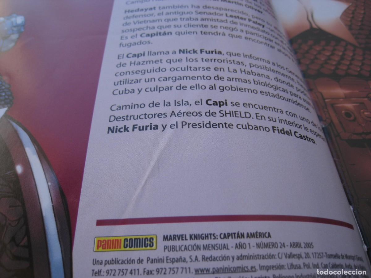 C&oacute;mics: CAPITAN AMERICA - N&ordm; 24 - MARVEL KNIGHTS - PANINI. - Foto 7