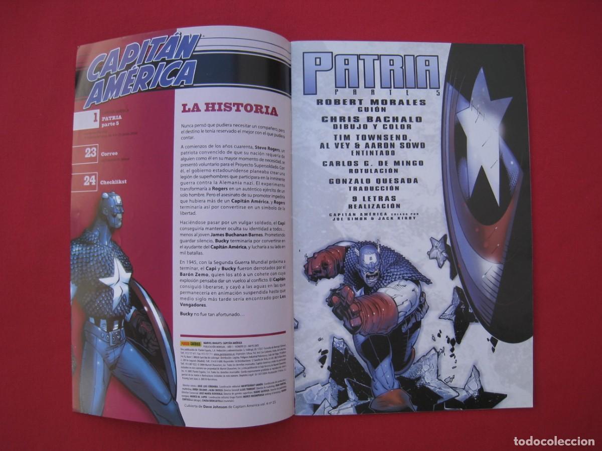 C&oacute;mics: CAPITAN AMERICA - N&ordm; 25 - MARVEL KNIGHTS - PANINI. - Foto 6