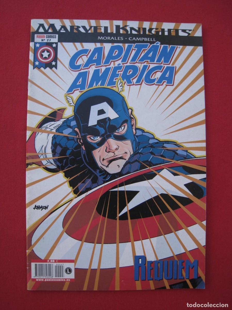 C&oacute;mics: CAPITAN AMERICA - N&ordm; 27 - MARVEL KNIGHTS - PANINI. - Foto 1