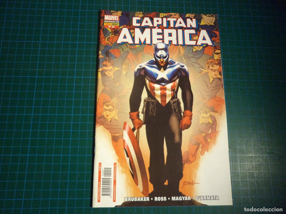 C&oacute;mics: Capitan America. N&ordm; 51. Panini. (Ref. 6-B). - Foto 1