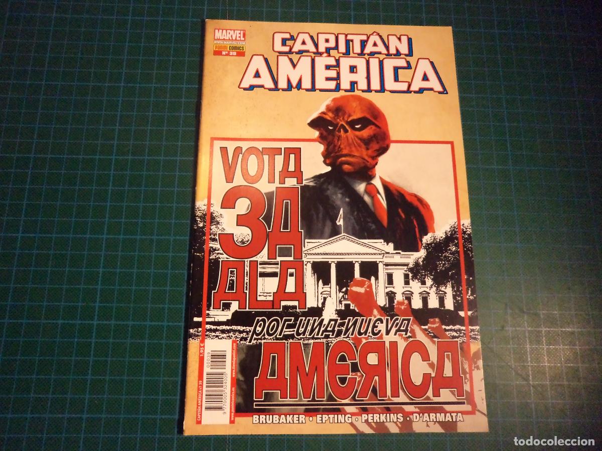 C&oacute;mics: Capitan America. N&ordm; 39. Panini. (Ref. 6-B). - Foto 1
