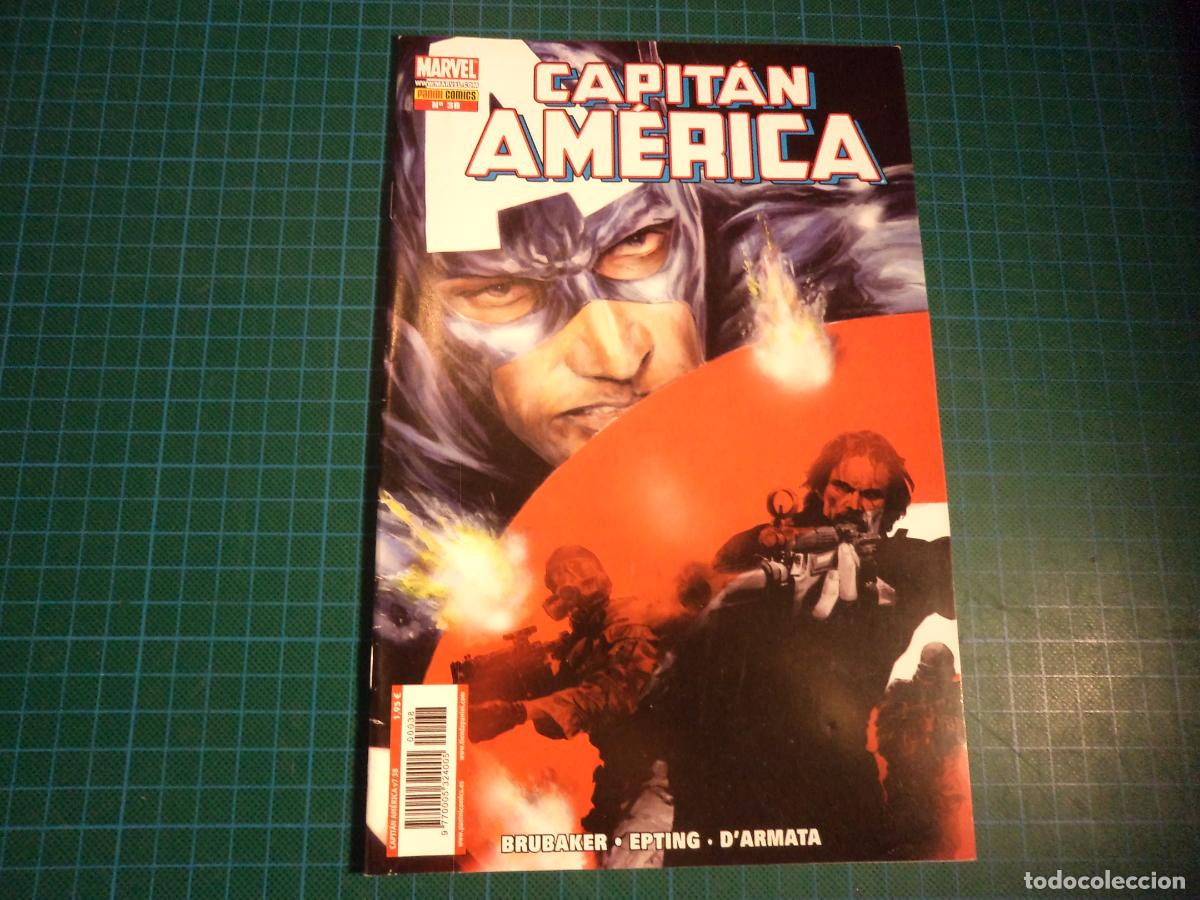 C&oacute;mics: Capitan America. N&ordm; 38. Panini. (Ref. 6-B). - Foto 1