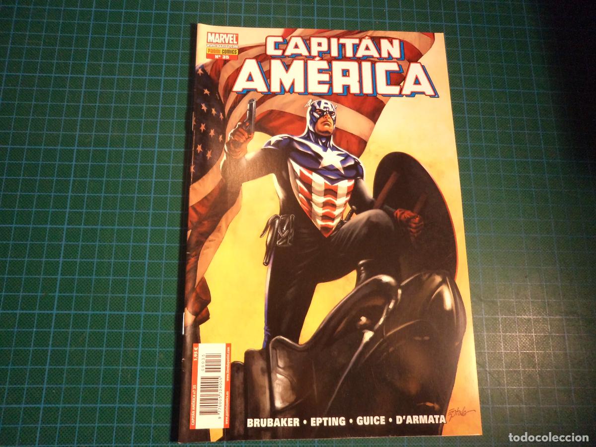 C&oacute;mics: Capitan America. N&ordm; 35. Panini. (Ref. 6-B). - Foto 1