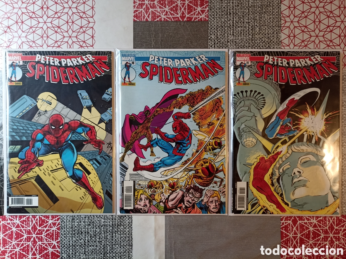 C&oacute;mics: BIBLIOTECA MARVEL: PETER PARKER SPIDERMAN N&deg;9, 10, 11 -Panini- - Foto 1