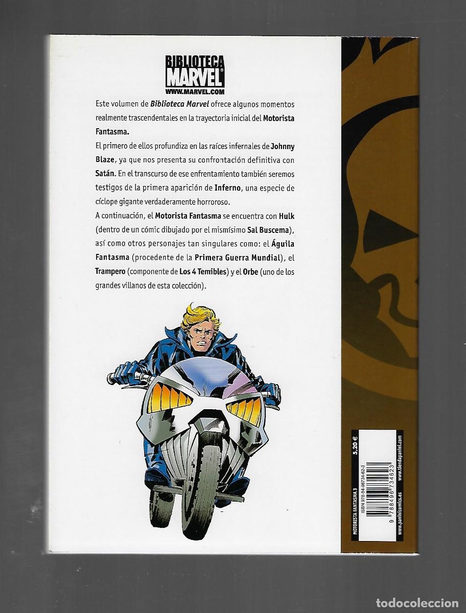 C&oacute;mics: Panini. El motorista fantasma. 3. Biblioteca marvel. - Foto 2