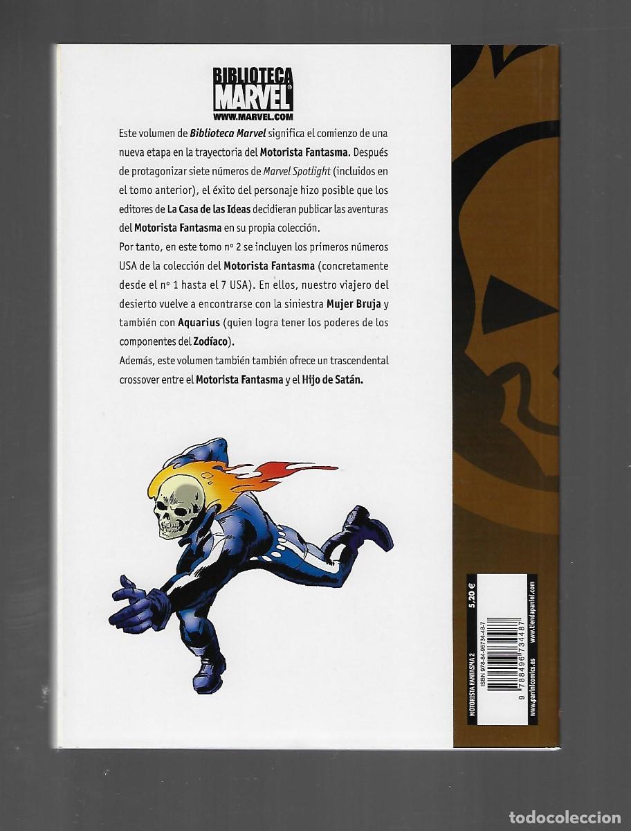 C&oacute;mics: Panini. El motorista fantasma. 2. Biblioteca marvel. - Foto 2