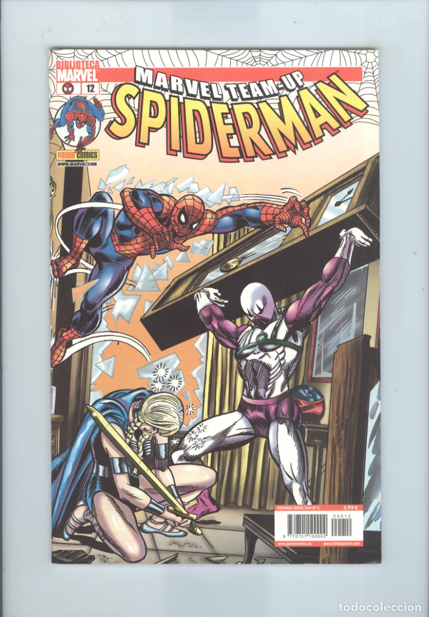 C&oacute;mics: Panini. Marvel Team up Spiderman. 12