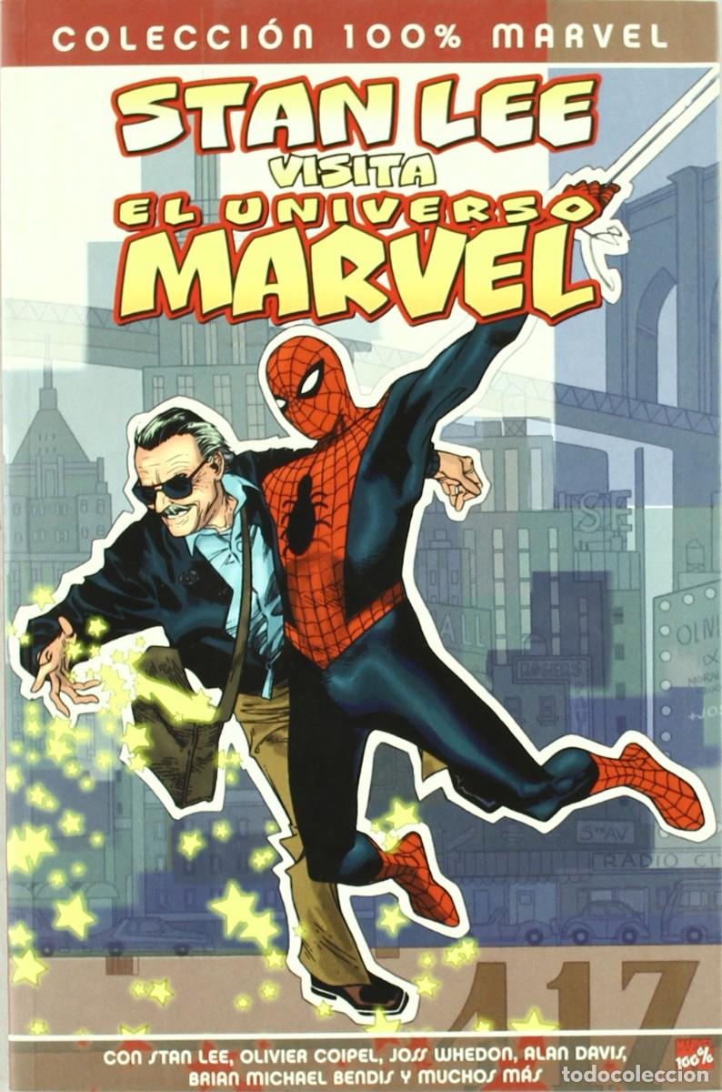 C&oacute;mics: 100% MARVEL: STAN LEE VISITA EL UNIVERSO MARVEL - TOMO - PANINI - Foto 1
