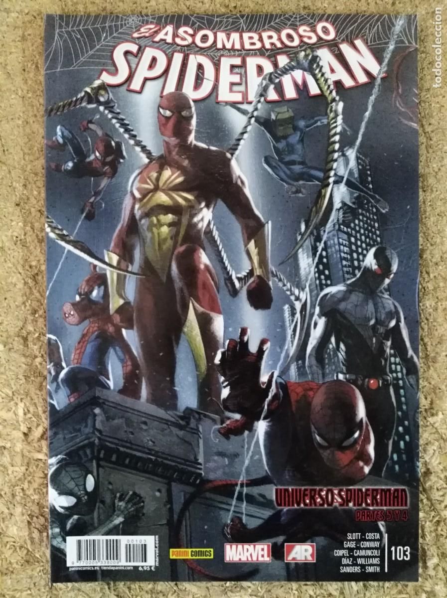 C&oacute;mics: El Asombroso Spiderman Vol.7 num.103 Marvel.Panini Comics - Foto 1