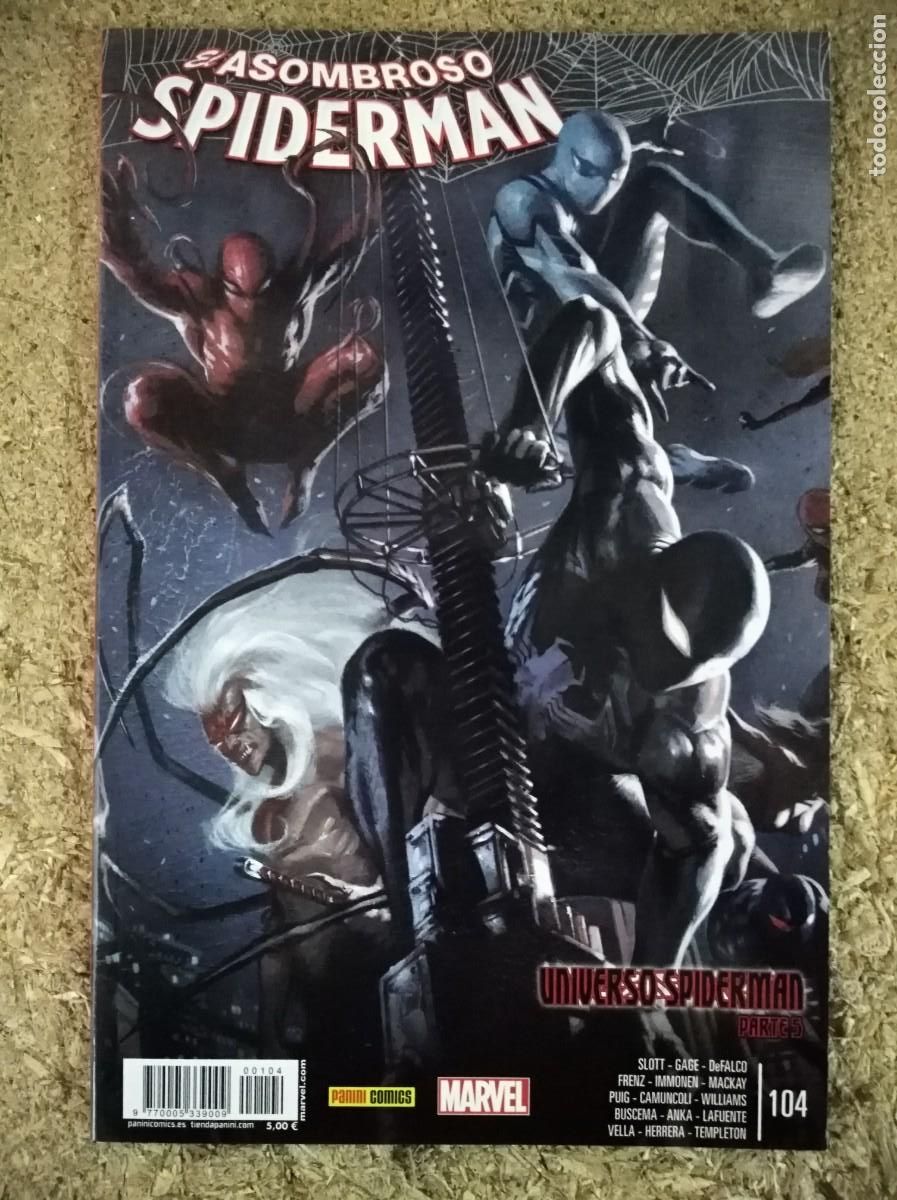 C&oacute;mics: El Asombroso Spiderman Vol.7 num.104 Marvel.Panini Comics - Foto 1