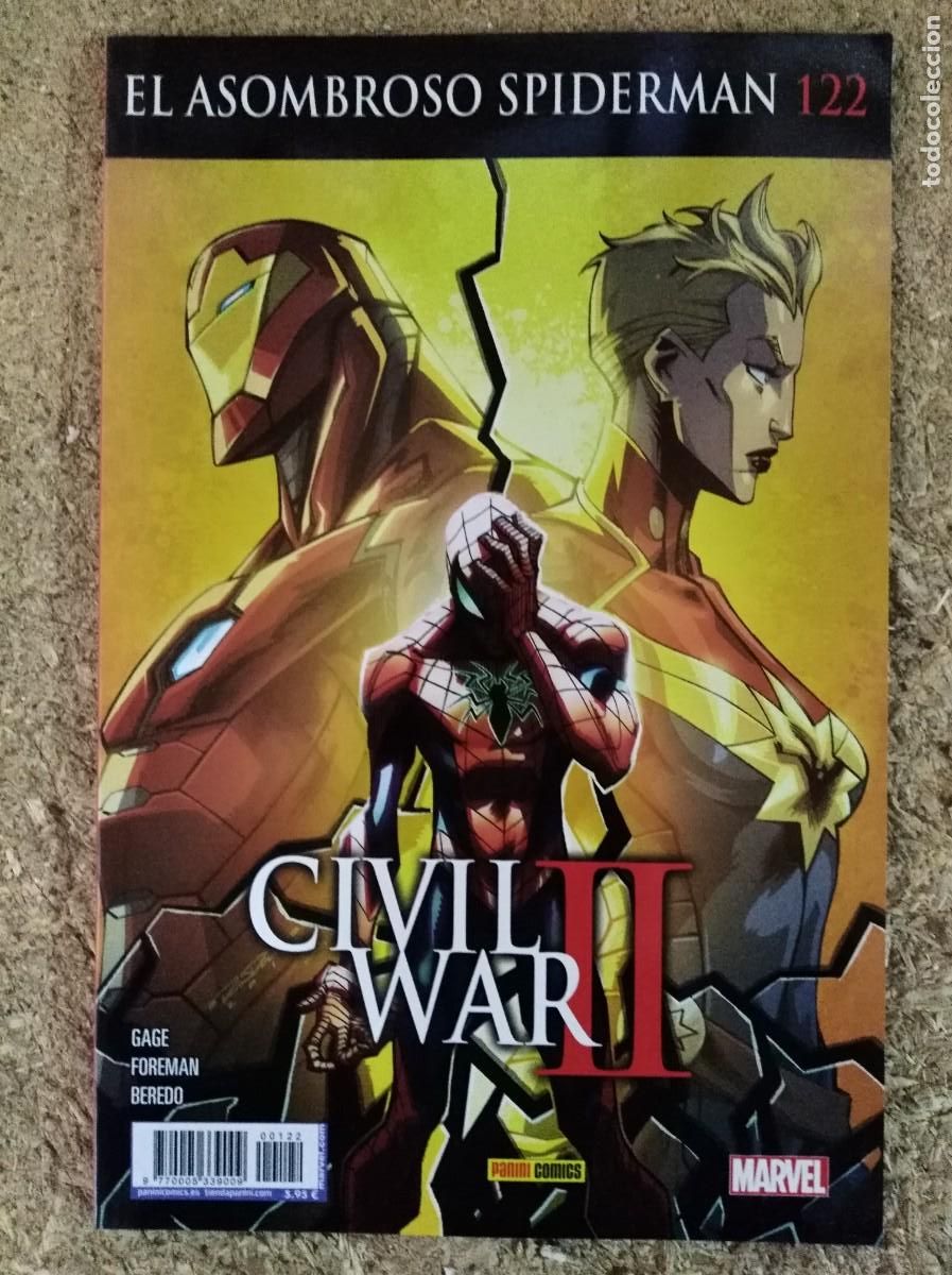 C&oacute;mics: El Asombroso Spiderman Vol.7 num.122 Marvel.Panini Comics - Foto 1