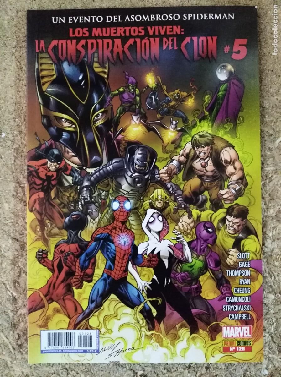 C&oacute;mics: El Asombroso Spiderman Vol.7 num.128 Marvel.Panini Comics - Foto 1