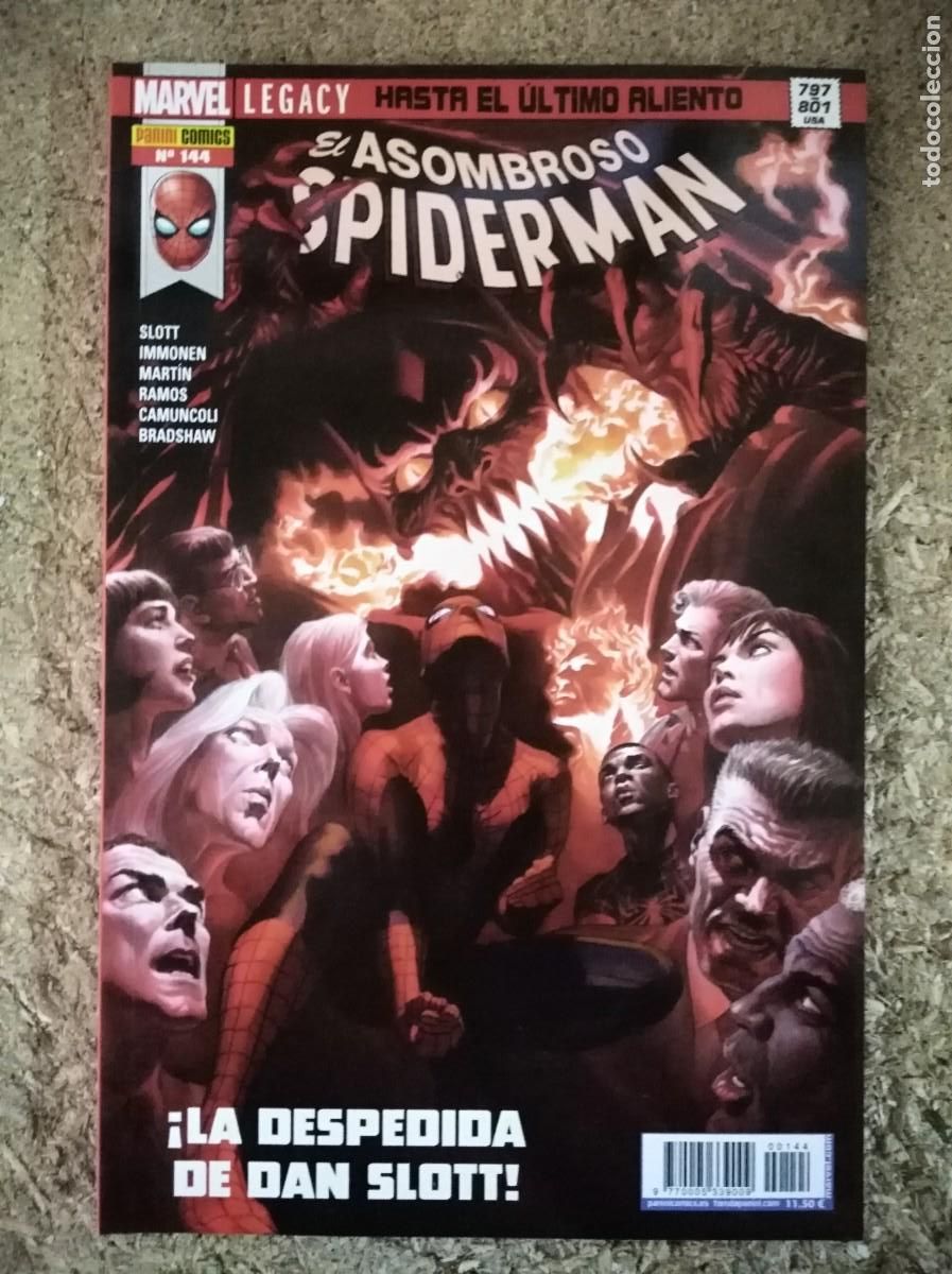 C&oacute;mics: El Asombroso Spiderman Vol.7 num.144 Marvel.Panini Comics - Foto 1