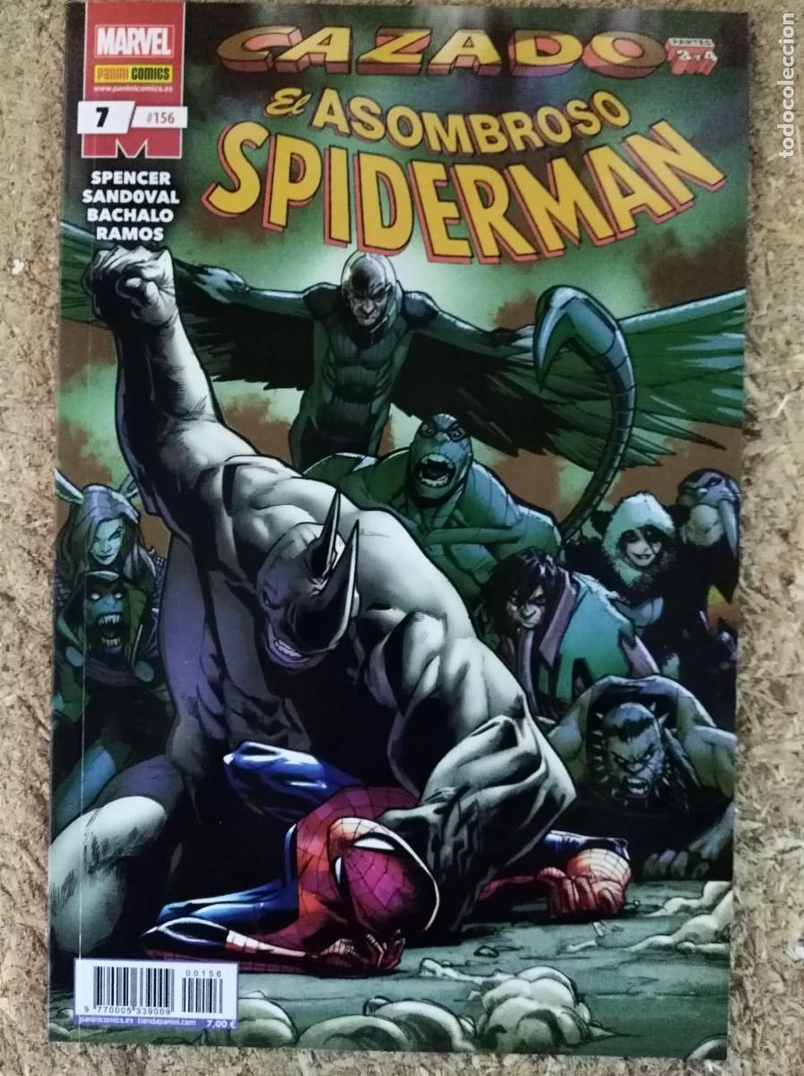 C&oacute;mics: El Asombroso Spiderman Vol.7 num.156 Marvel.Panini Comics - Foto 1