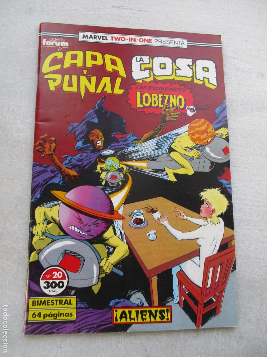 C&oacute;mics: MARVEL TWO-IN-ONE-CAPA Y PU&Ntilde;AL, LA COSA, N&ordm;. 20 - Foto 1
