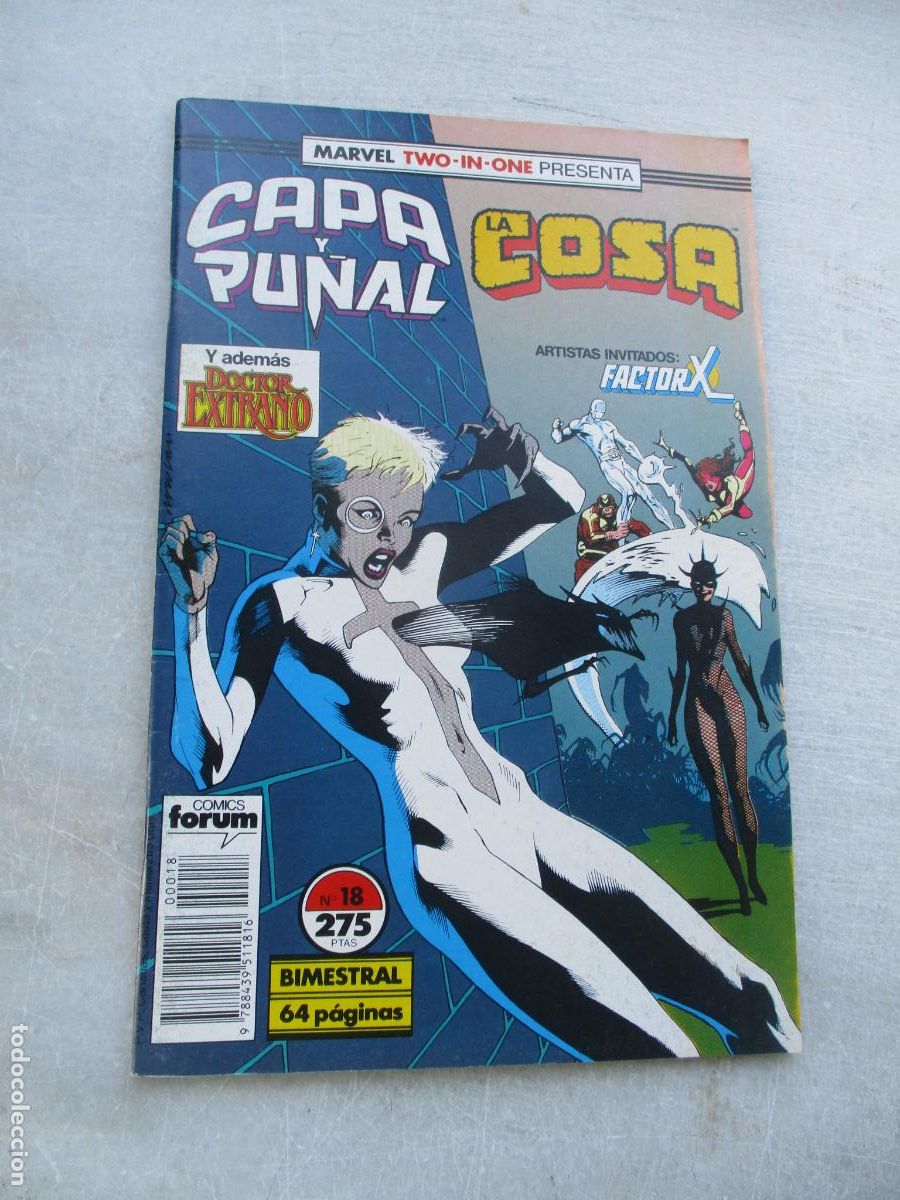 C&oacute;mics: MARVEL TWO-IN-ONE-CAPA Y PU&Ntilde;AL, LA COSA, N&ordm;. 18 - Foto 1