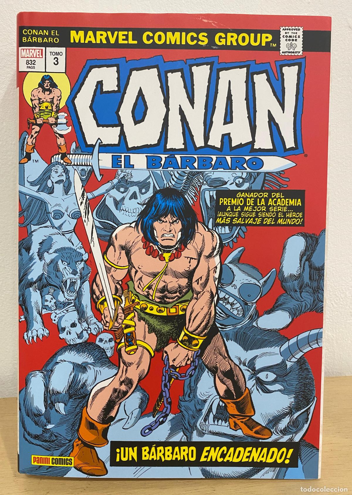 C&oacute;mics: CONAN EL BARBARO N.&ordm; 3 PANINI - Foto 1