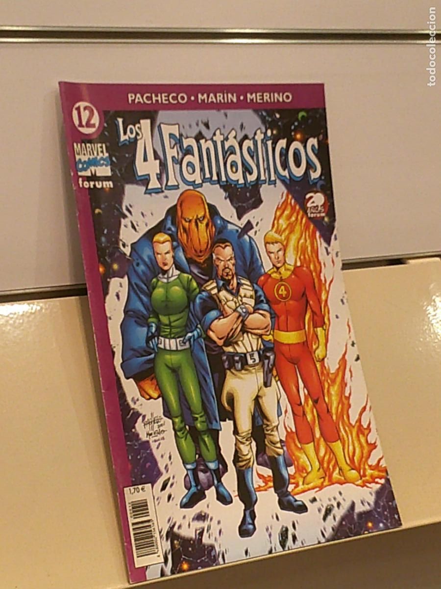 C&oacute;mics: LOS 4 FANTASTICOS VOL. 4 N&ordm; 12 MARVEL - PANINI - Foto 1