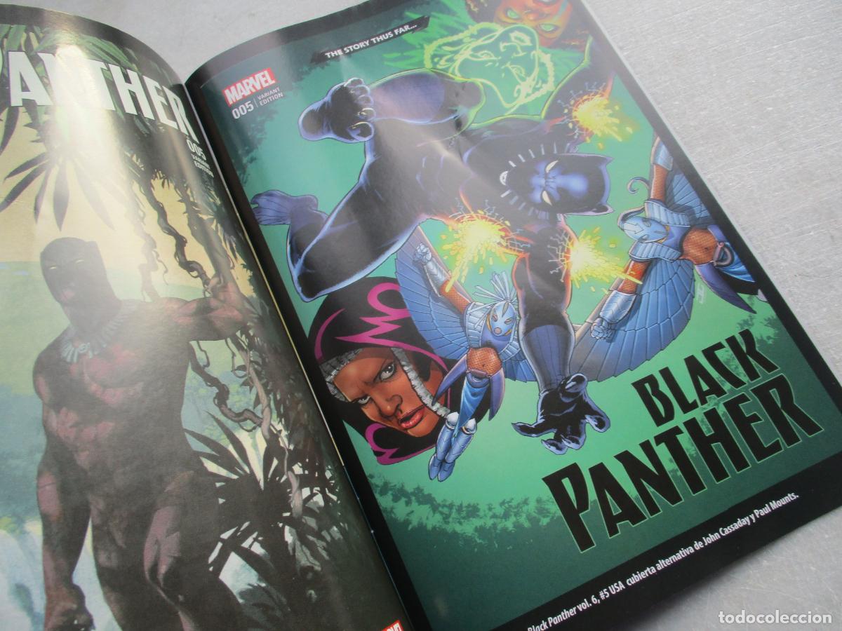 C&oacute;mics: MARVEL, PANTERA NEGRA, N&ordm;. 5- PANINI - Foto 3