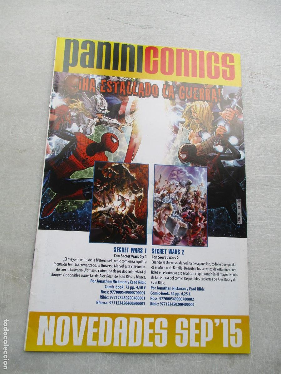 C&oacute;mics: PANINI COMICS-NOVEDADES SEP,15 - Foto 1