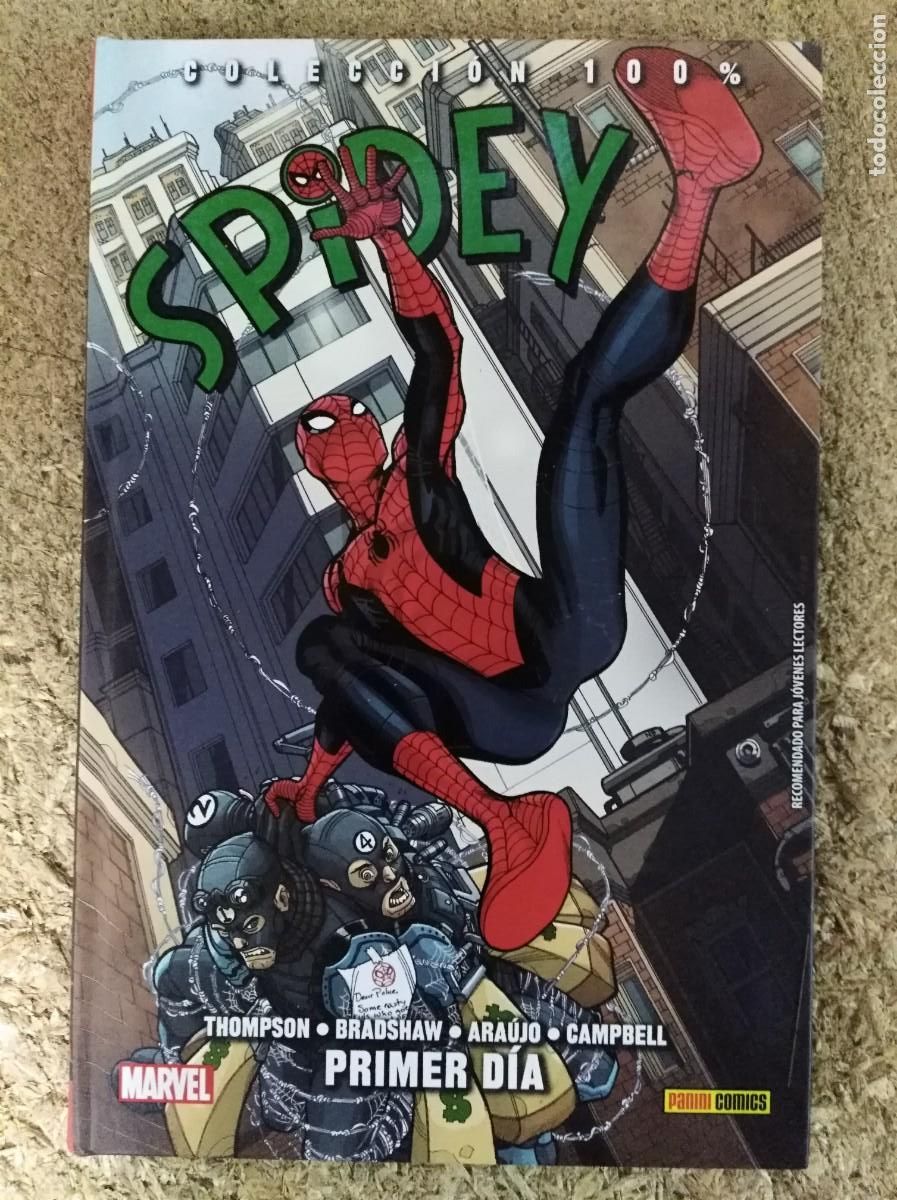 C&oacute;mics: Spidey.Primer dia.Coleccion 100 % Marvel.Panini Comics - Foto 1