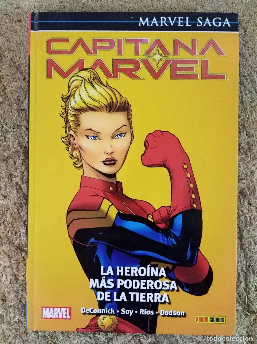 C&oacute;mics: Capitana Marvel.La Heroina mas poderosa de la Tierra.Marvel Saga.Panini Comics - Foto 1