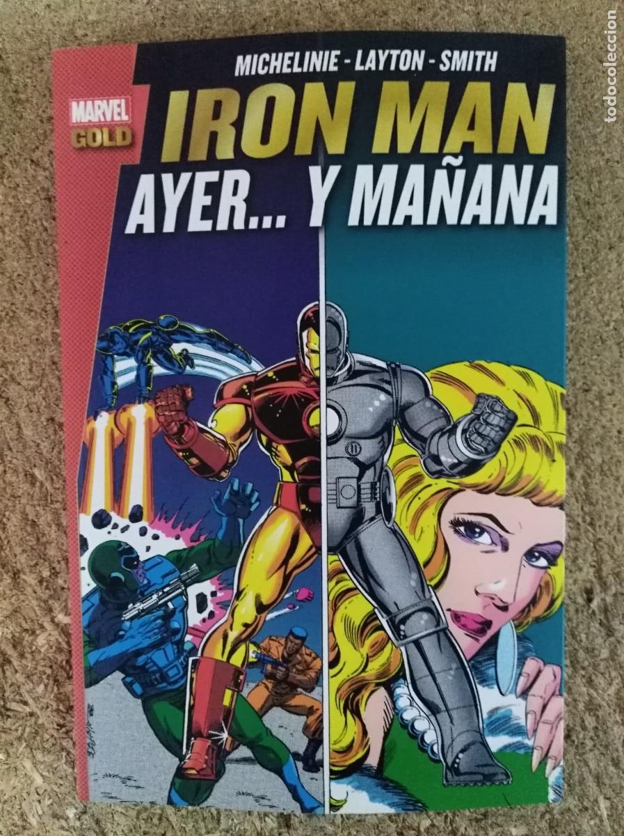 C&oacute;mics: Iron Man.Ayer... y Ma&ntilde;ana.Marvel Gold.Panini Comics - Foto 1