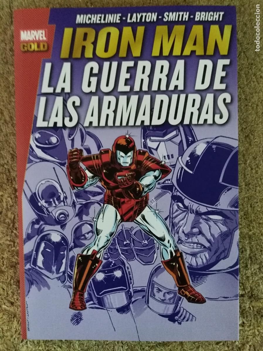 C&oacute;mics: Iron Man.La Guerra de las Armaduras.Marvel Gold.Panini Comics - Foto 1