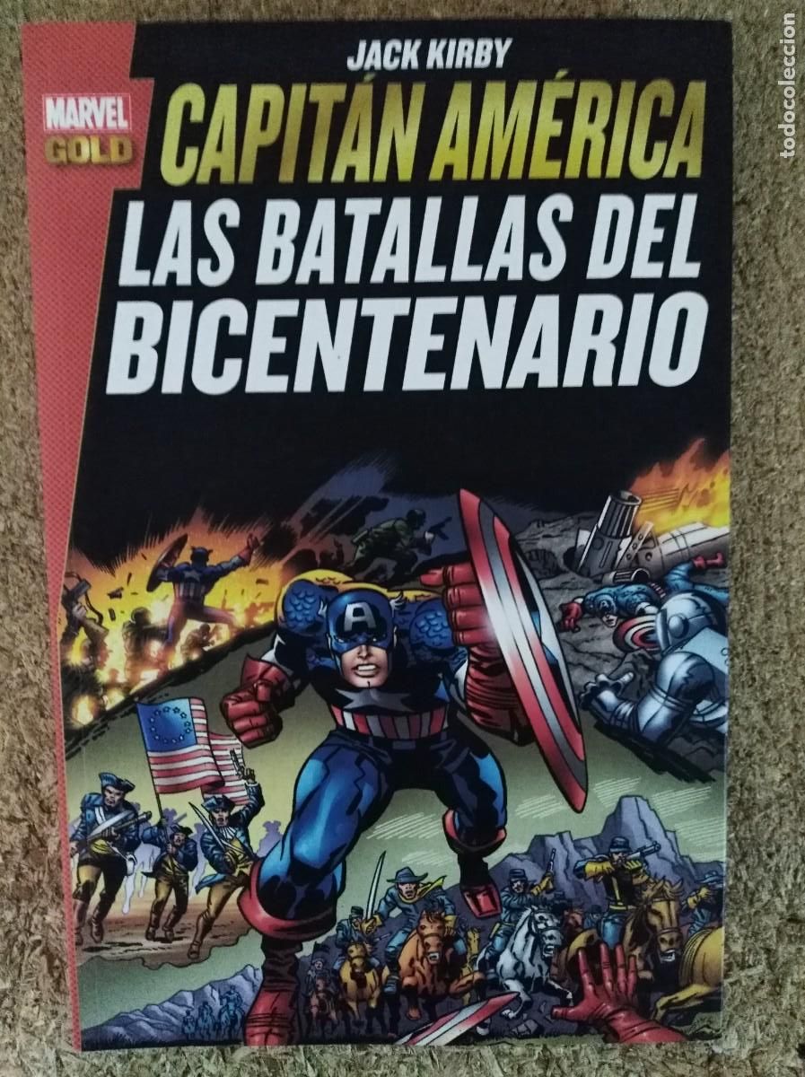 C&oacute;mics: Capitan America.Las Batallas del Bicentenario.Marvel Gold.Panini Comics - Foto 1