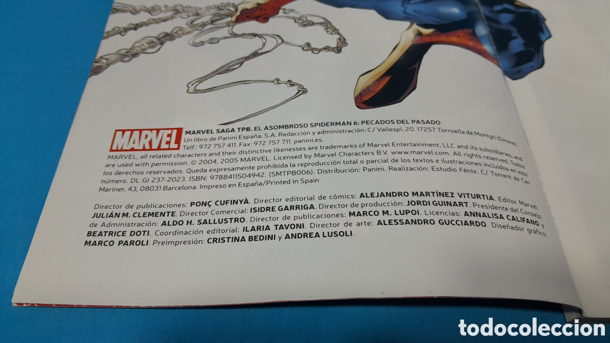 C&oacute;mics: SPIDERMAN - PECADOS DEL PASADO - MARVEL - PANINI COMICS - Foto 4