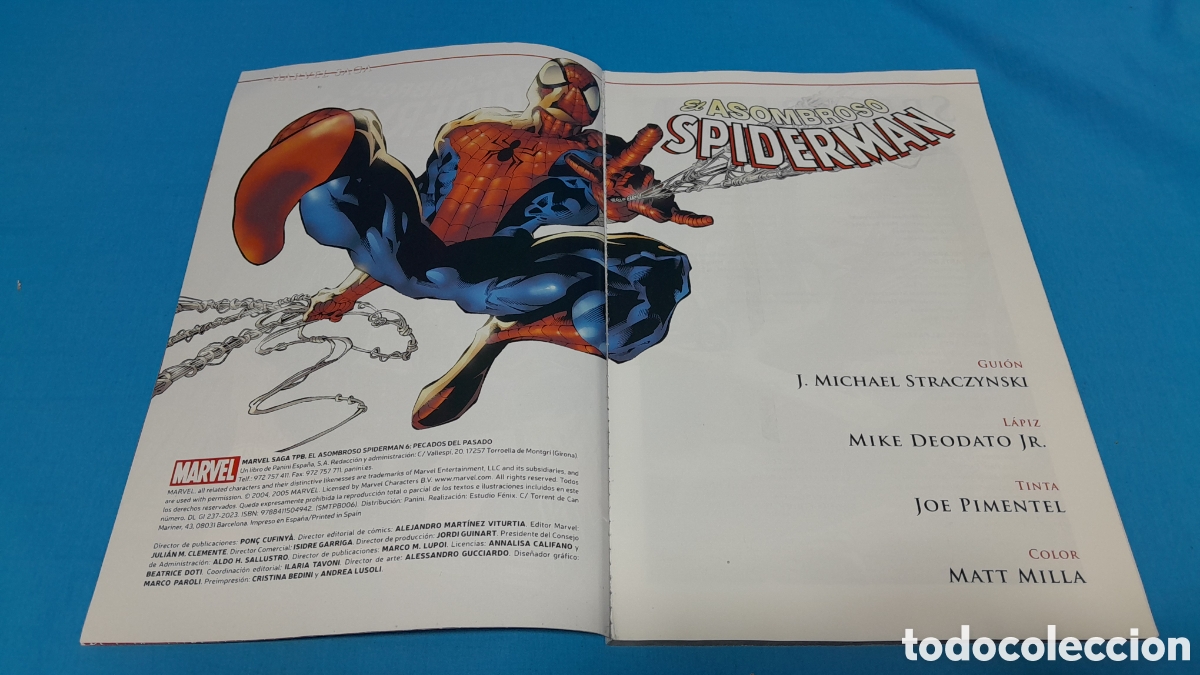 C&oacute;mics: SPIDERMAN - PECADOS DEL PASADO - MARVEL - PANINI COMICS - Foto 5