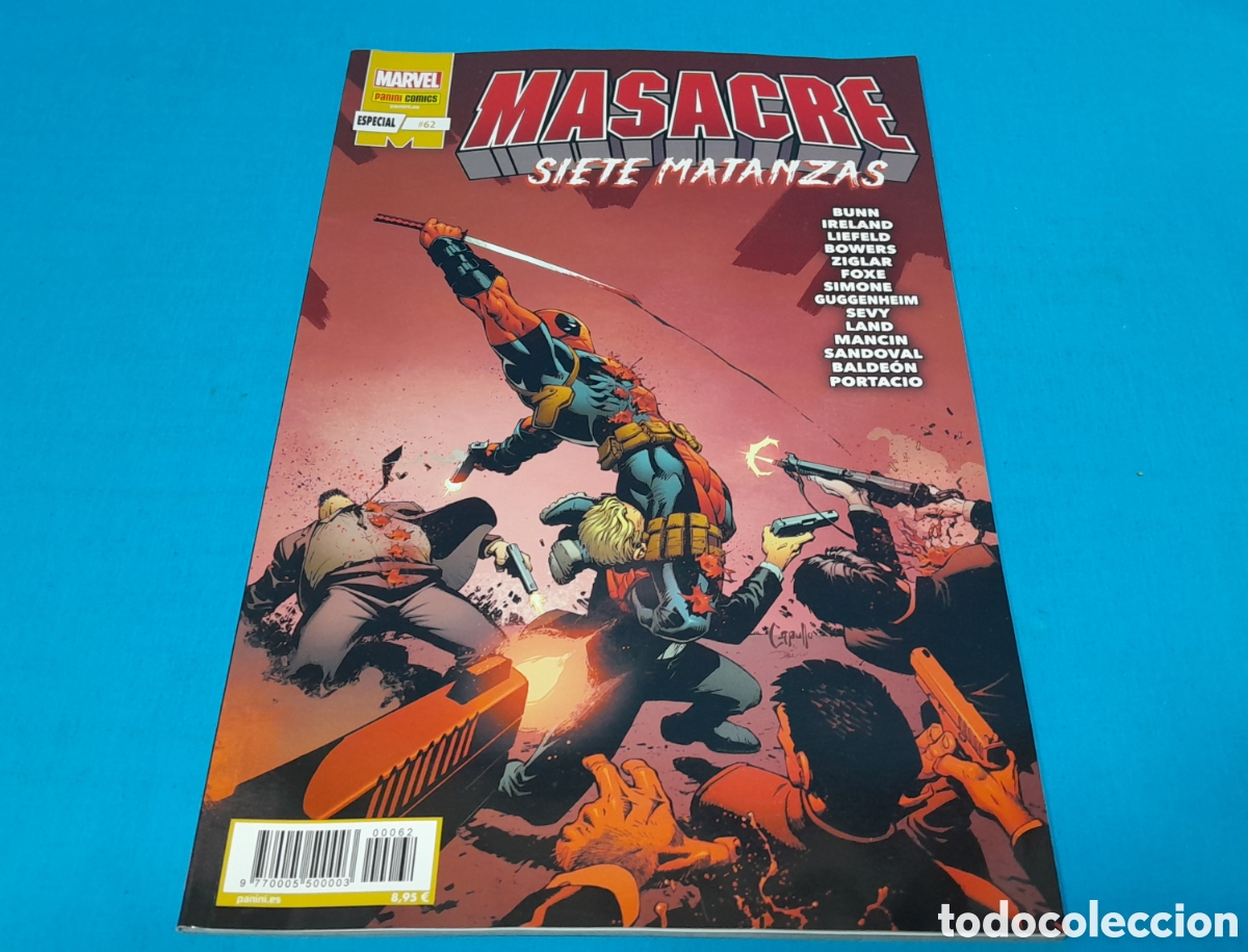 C&oacute;mics: MASACRE - SIETE MATANZAS - MARVEL - PANINI COMICS - Foto 2
