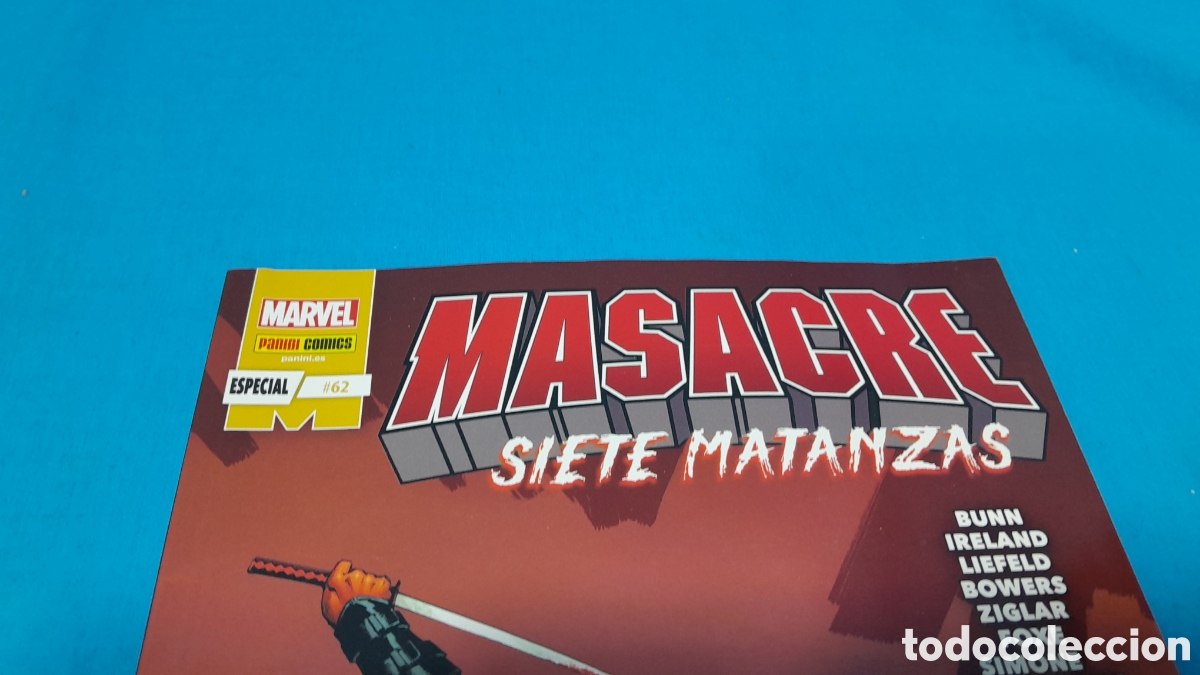 C&oacute;mics: MASACRE - SIETE MATANZAS - MARVEL - PANINI COMICS - Foto 3