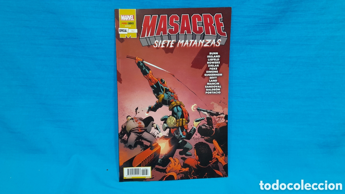 C&oacute;mics: MASACRE - SIETE MATANZAS - MARVEL - PANINI COMICS - Foto 1