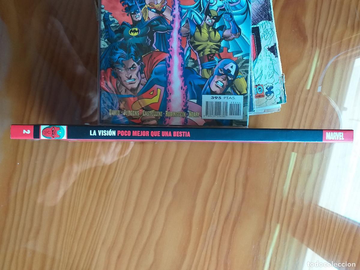 C&oacute;mics: 100% MARVEL: LA VISI&Oacute;N n&ordm; 2 de 2 - Poco mejor que una bestia - PANINI - Foto 3