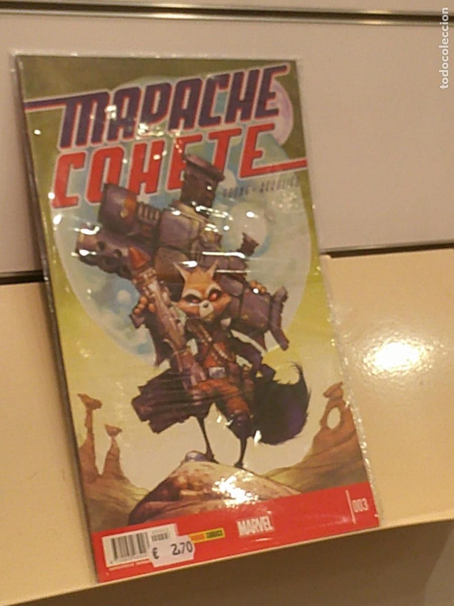 C&oacute;mics: MAPACHE COHETE N&ordm; 3 MARVEL - PANINI - Foto 1