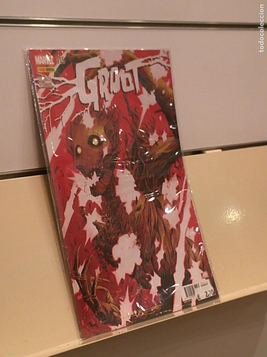C&oacute;mics: MAPACHE COHETE Y GROOT N&ordm; 15 MARVEL - PANINI - Foto 1