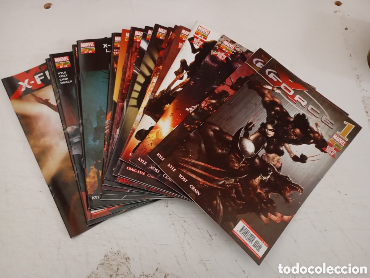 C&oacute;mics: X-FORCE VOL3 - LOTE DE 20 N&Uacute;MEROS (DE 29) - PANINI - Foto 1